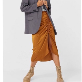 [Stradivarius Auth] Chân Váy Midi Stradivarius size M