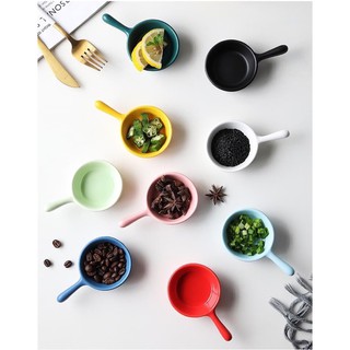 (SALE) Bát đựng nước nước, bát đựng gia vị, 11*6 cm chén chấm sứ phong cách Nhật Bản; Bát ăn dặm cho bé