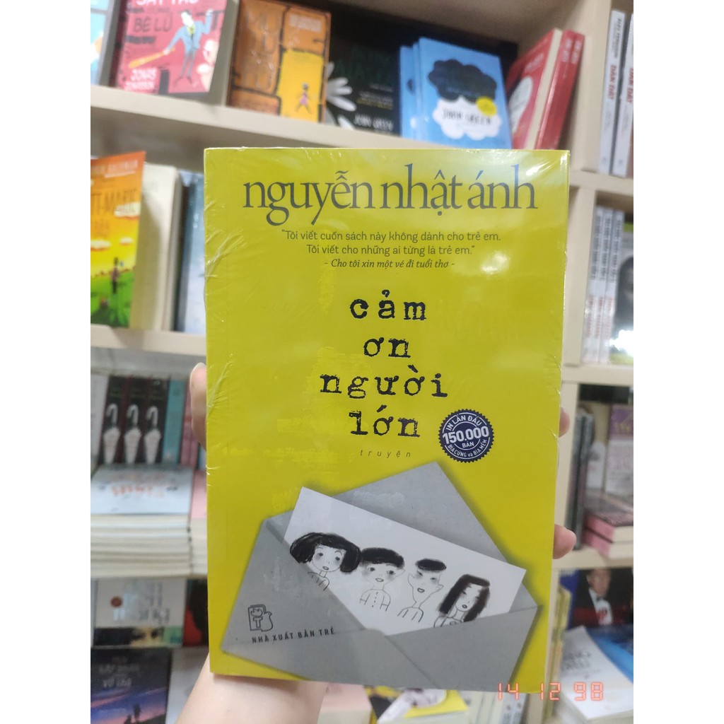 [Mã LIFEMALL995 giảm 10% đơn 99K] Sách-Cảm Ơn Người Lớn (Bìa Mềm)