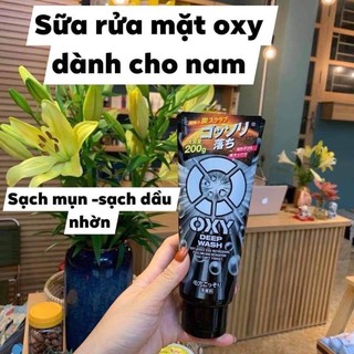 Sữa rửa mặt Oxy dành cho nam