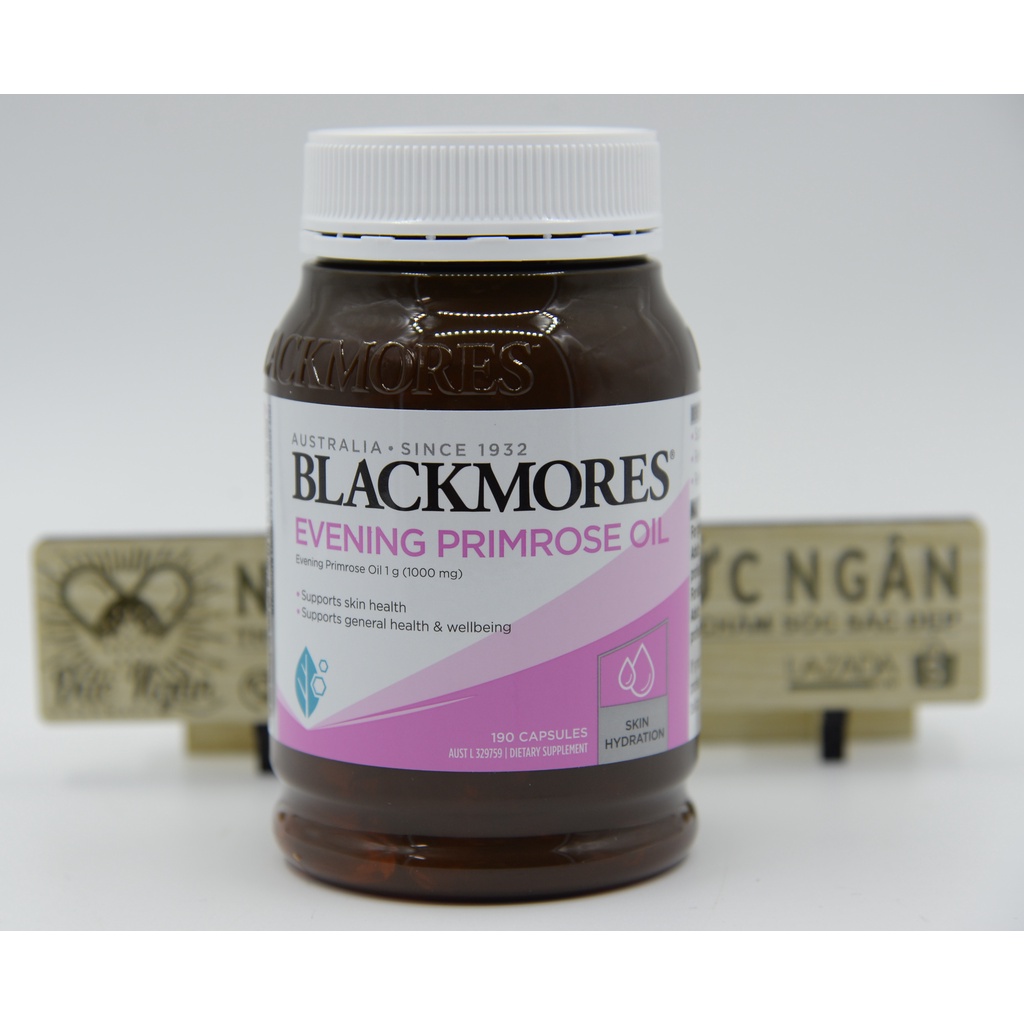 [Úc]Blackmores Tinh dầu hoa anh thảo-Cung cấp omega 6 và axit Gmama- Linolenic- 190 viên- Mẫu mới 2020