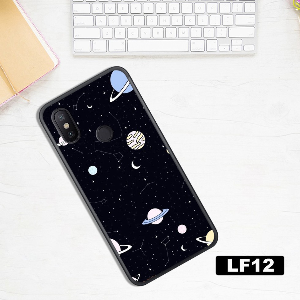 ỐP LƯNG XIAOMI MI A2/MI 6X - MI A2 LITE/REDMI 6 PRO  IN HÌNH VŨ TRỤ-GẤU WE BARE BEAR CHẤT LƯỢNG . [Giá Xưởng]