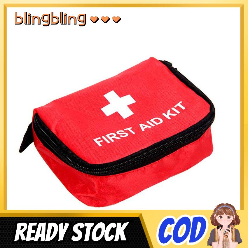 9pcs/set Emergency First Aid Item Kit Outdoor Tourism Family Emergency Device