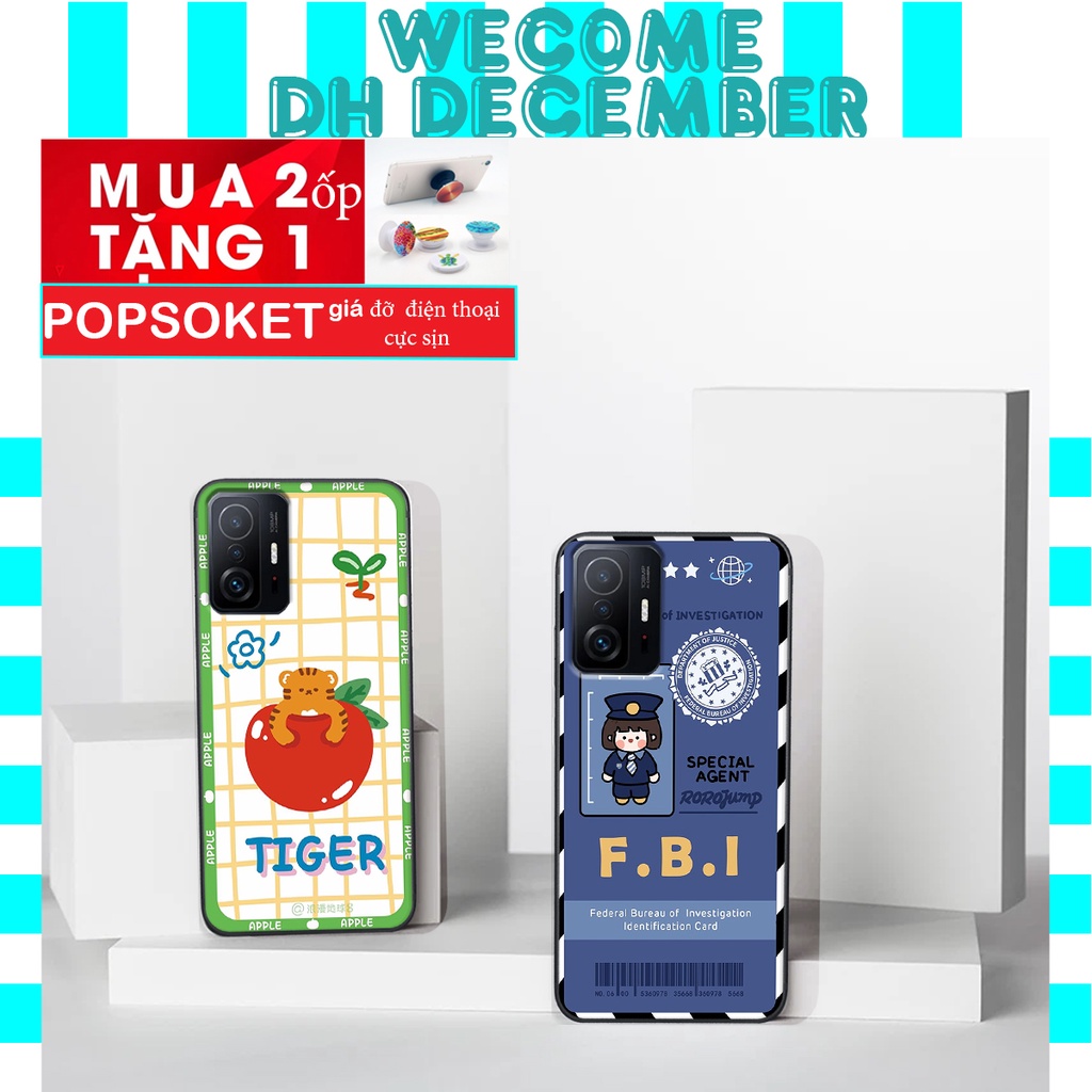 Ốp lưng Xiaomi MI 11T / MI 11T PRO  in hình 3D gấu mới nhất - sang - chảnh - ĐẸP- BỀN