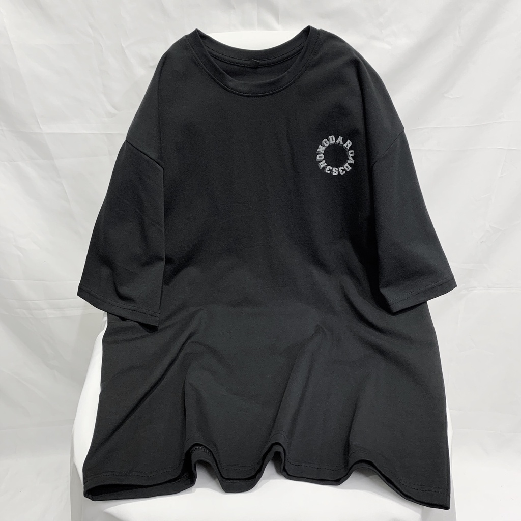 Áo thun cổ tròn tay lỡ unisex HOMIES in hình DARO