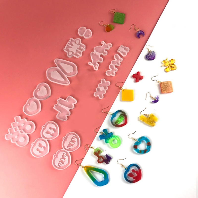 Khuôn Làm Trang Sức Hình Mặt Trăng Bằng Nhựa Epoxy Độc Đáo