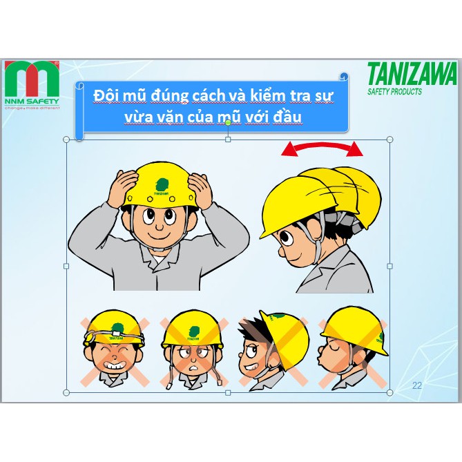 Mũ bảo hộ lao động Tanizawa ST#148- Nhật bản