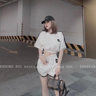 Set đồ nữ cá tính đi chơi sang chảnh mùa hè thun đẹp 8A01246