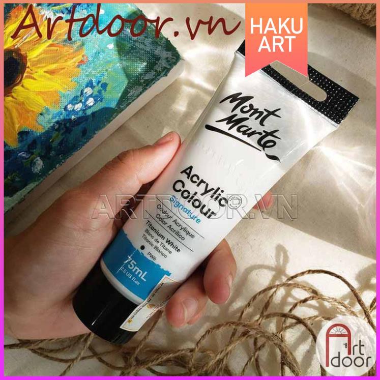 Màu Acrylic MONT MARTE Tuýp (P1, 75ml) - Họa Cụ Hakuart