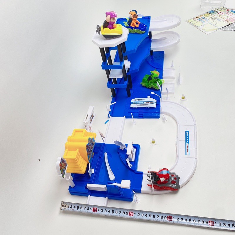 Bộ Đồ Chơi Lắp Ráp Mô Hình Bãi Đậu Xe Đường Ray Chó Cứu Hộ PawPatrol🦴