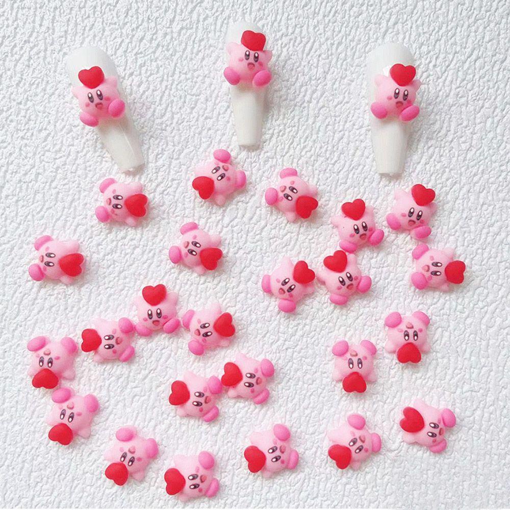 Set 10 Phụ Kiện Trang Trí Móng Tay 3D Dễ Thương|Phụ Kiện Trang Trí Móng Tay Nghệ Thuật DIY Nhiều Màu Sắc Thời Trang