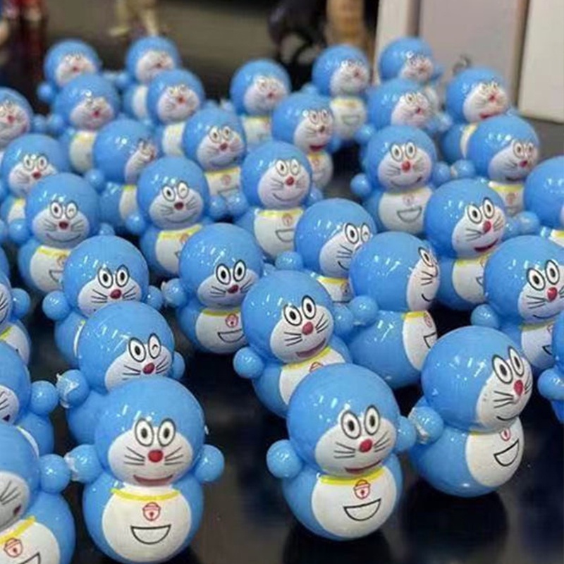 Set 10 Lật đật mini đồ chơi lật đật mini doraemon cho bé cute dễ thương giá rẻ pikachu, minion Pandora112
