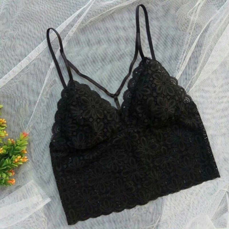 New Women summer hot Plus size lace Slim Bra Tube Top Wrapped Chest Tank Top