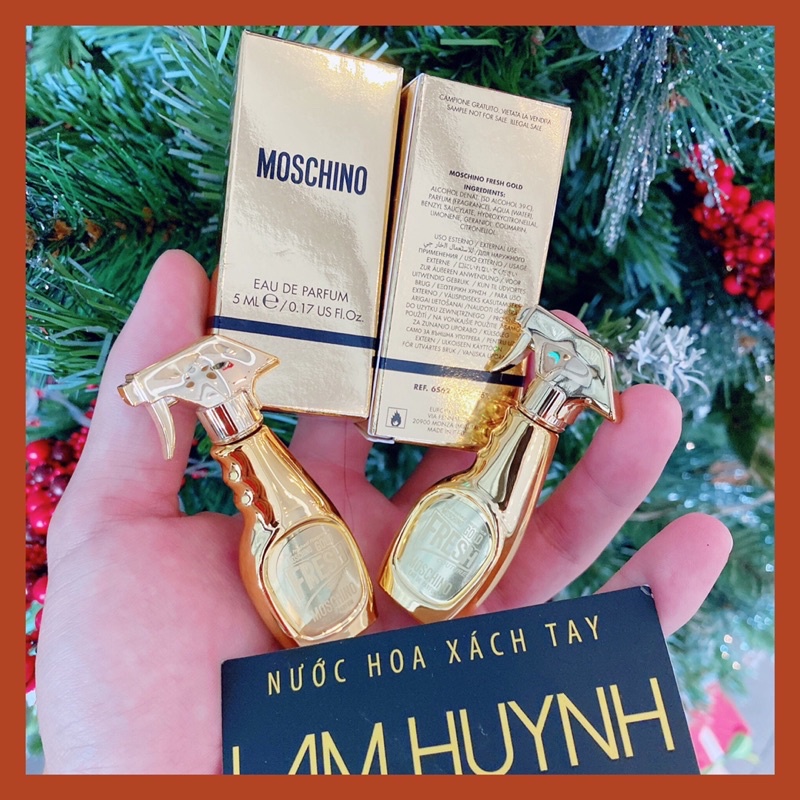 Nước hoa mini MOSCHINO GOLD FRESH 5ml