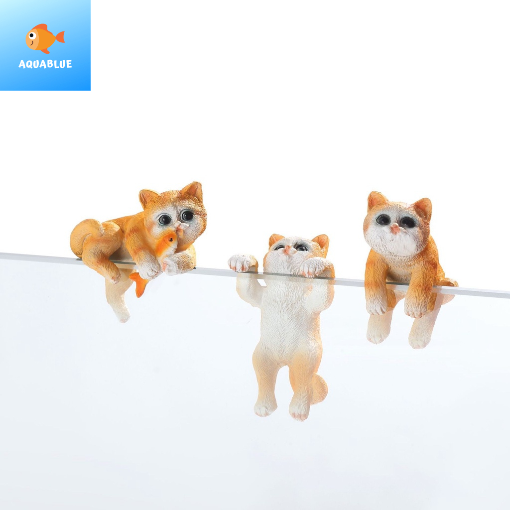 CHÚ MÈO TRANG TRÍ BỂ CÁ CẢNH