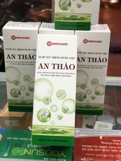Nước súc miệng An thảo