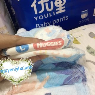 Tã Quần Bỉm dán/quần YOULI BABY PANTS Size S112/M88-92/L84/XL80.