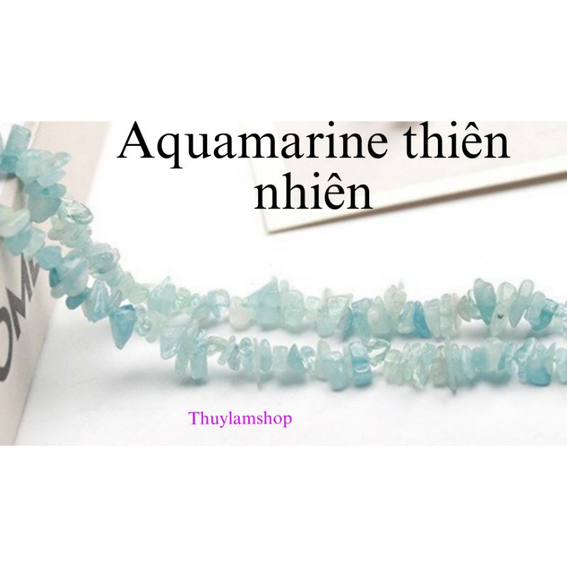 Dây đa thô vụn có lỗ sẵn nhiều màu lựa chọn hạt bẹt 5mm