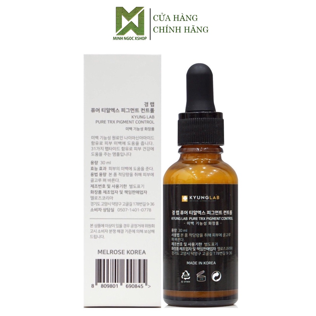 Tinh chất serum giảm nám, trắng da KyungLab Pure TRX Pigment Control 30ML