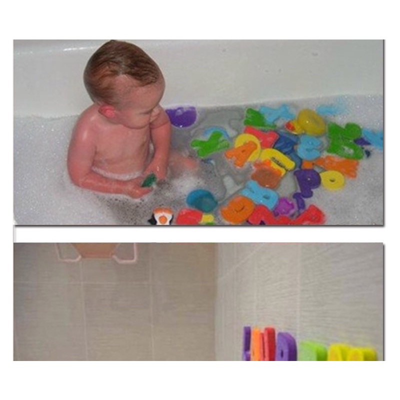 Bộ 26 chữ cái và 10 số MUNCHKIN Bằng Xốp đồ chơi giáo dục cho bé