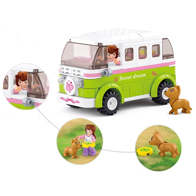 Bộ Đồ Chơi  Xếp Hình Gồm 158 Mảnh Ghép Cho Bé