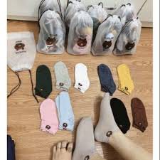 sét 10 đôi tất gấu cho cả mẹ và bé