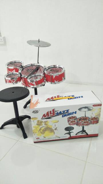 Bộ Trống Jazz Mini 6 Trong 1 1 1 Cho Bé