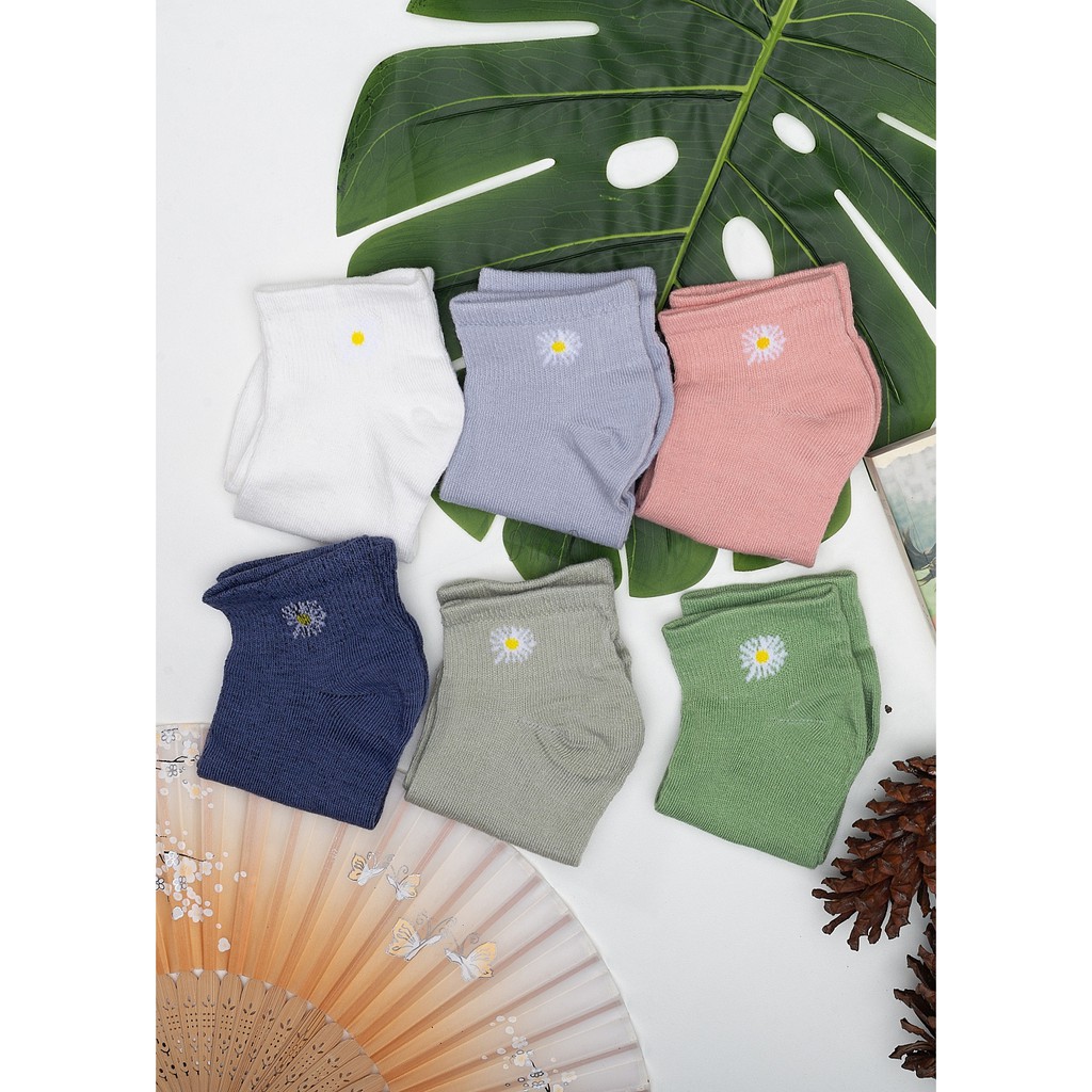 [TẤT NỮ]Tất Nữ Thấp Cổ Vintage Style Hàn QuốcFreeship