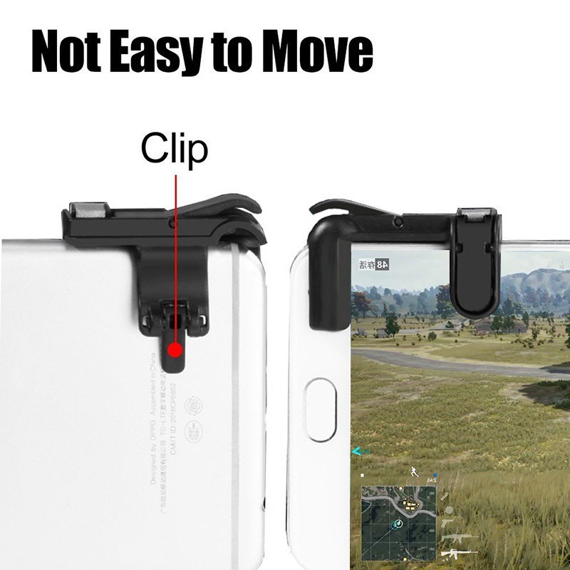 Mobile Gamepad Phone Handle Bracket Grip Holder PUBG Trigger