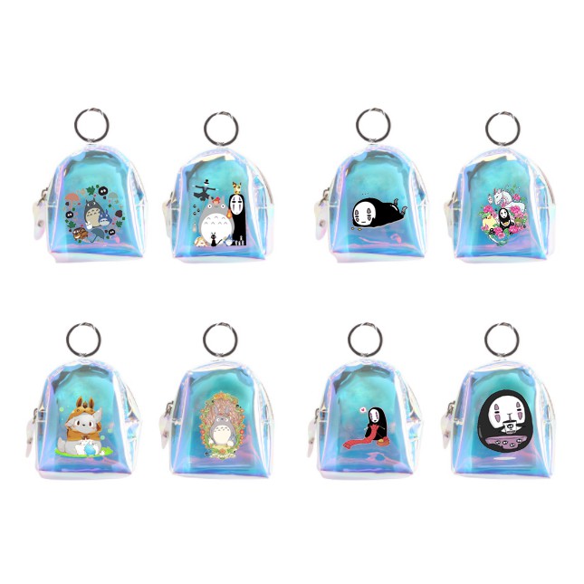 Móc khoá balo hologram totoro vô diện chuột vàng shin cậu bé bút chì MKH8 cute dễ thương Hoạt hình cute