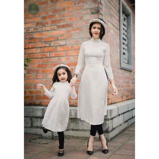 Set áo dài cho mẹ mt15