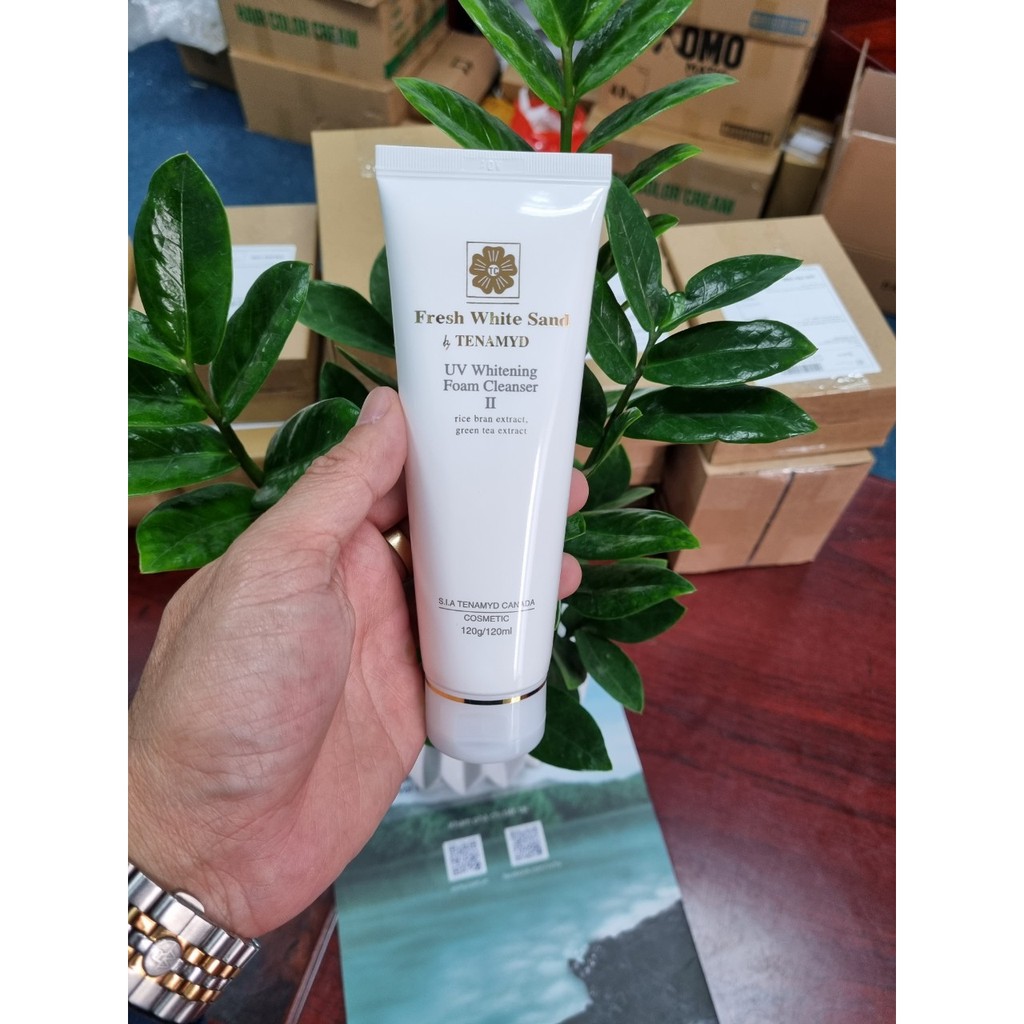 Sữa rửa mặt trắng da Fresh White Sand TENAMYD 120ml | BigBuy360 - bigbuy360.vn