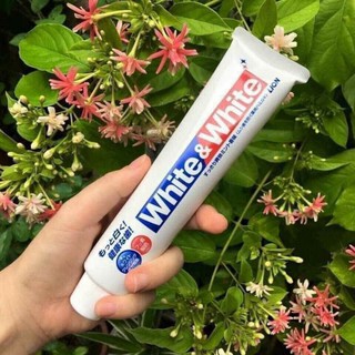 🇯🇵 KEM ĐÁNH RĂNG WHITE AND WHITE LION 150G NỘI ĐỊA NHẬT 🇯🇵