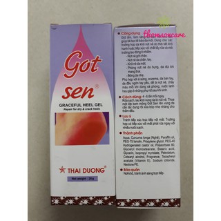 Kem trị nẻ dưỡng ẩm gót chân - Gót Sen