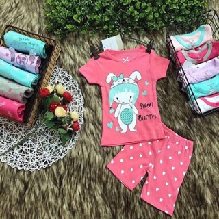 Combo 3 bộ thun coton xịn cho bé gái