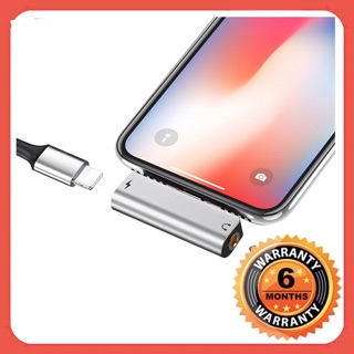 Hoco ls25-adapter chân lightning chia 2 cổng sạc và cổng tai nghe 3.5mm cho iphone/ipad
