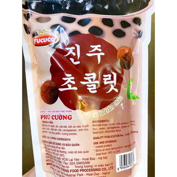 Kẹo Socola Trà Sữa trân châu 120g