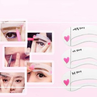 Set vẽ mày 3 khuôn