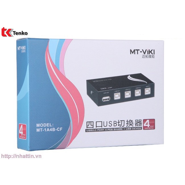 [Mã ELFLASH5 giảm 20K đơn 50K] Bộ Chia Máy In MT-MiKi 1 Ra 4 MT-1A4B-CF