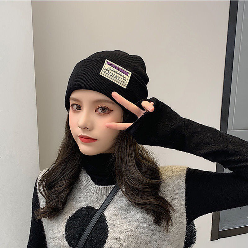 Mũ len beanie, nón len nam nữ chất len co giãn phong cán hàn quốc - Tumie Store