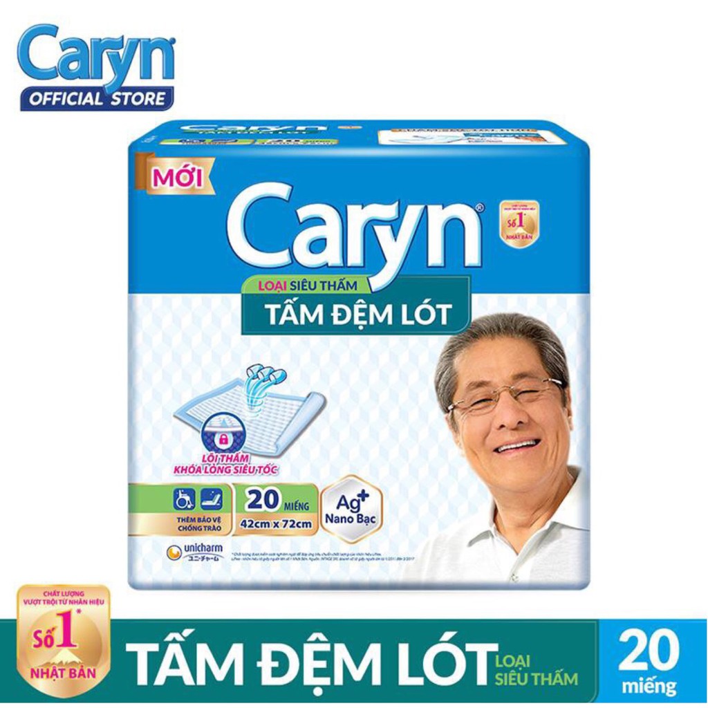 Tách lẻ TẤM TRẢI ĐỆM LÓT CARYN 20 MIẾNG