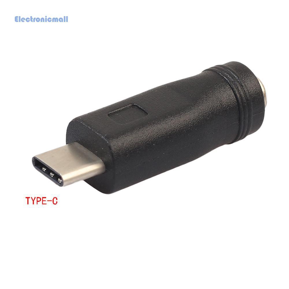 DC Đầu Chuyển Đổi Usb Type-C Sang 5.5x2.1mm Cho Laptop Pc