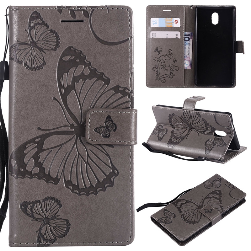 For Nokia 3 2017 Case Nokia 3 Case Luxury Leather Wallet Phone Case For Nokia 3 TA-1032 TA-1020 Nokia3 Flip Protection Case