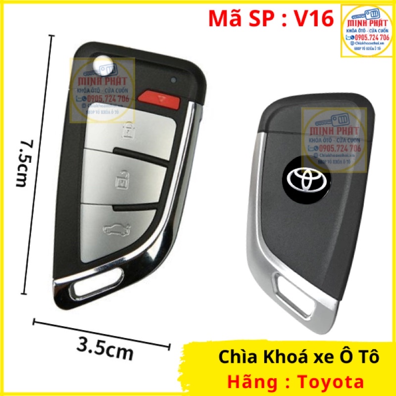 Chìa khoá Độ gập Toyota Land Cruiser