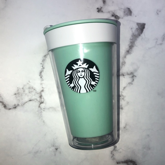 ly Starbucks nhựa 2 lớp để được nhiều kiểu phiên bản mùa Giáng Sinh - Xmas Limited Edition