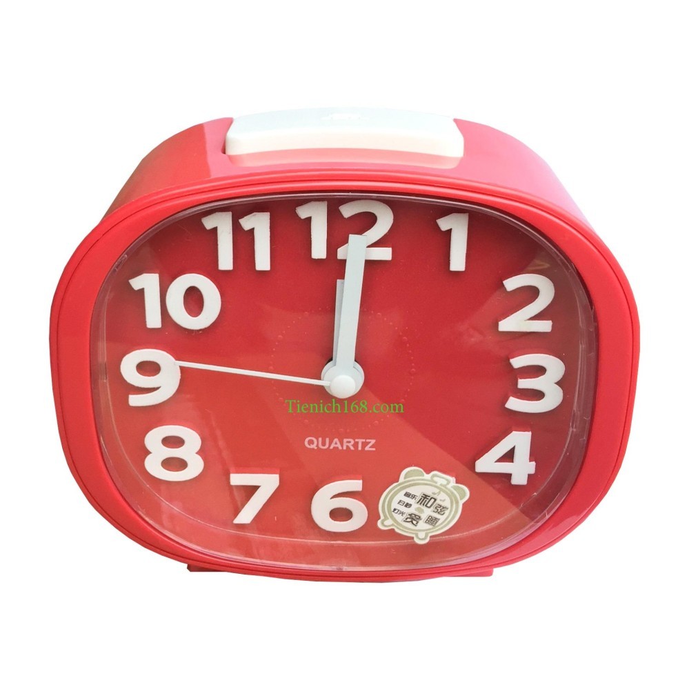 [HOT] Đồng hồ báo thức để bàn cao cấp Standard Clock Đỏ TI854