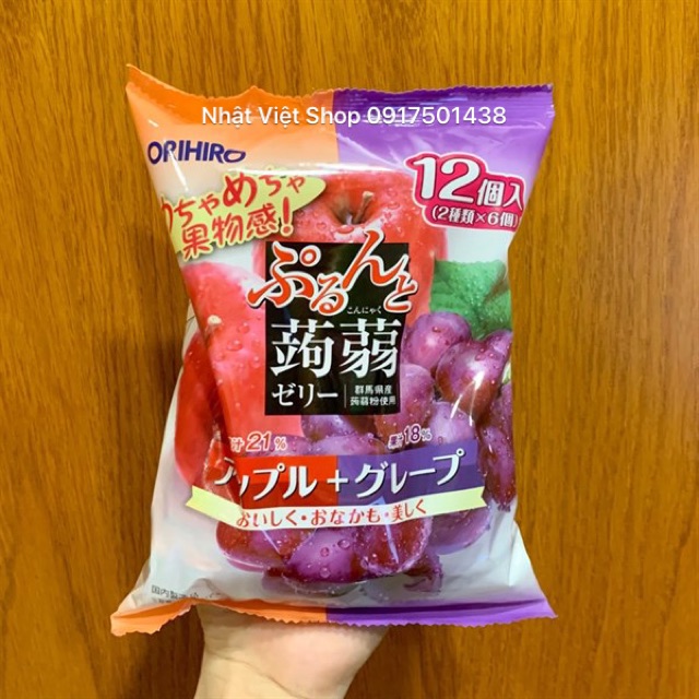 Thạch trái cây Orihiro Nhật Bản