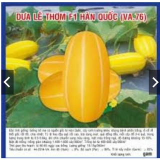 HẠT GIỐNG DƯA LÊ THƠM HÀN QUỐC F1 GÓI 10 HẠT