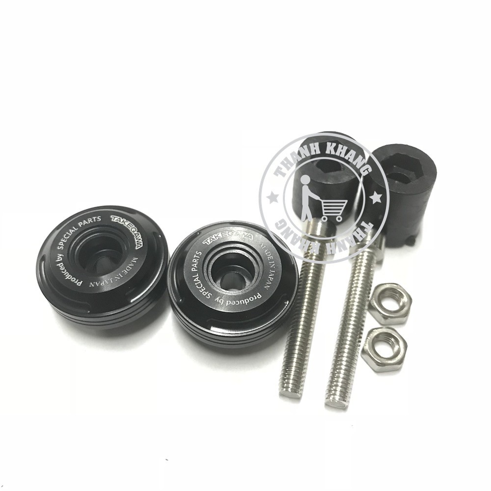 Bộ 2 gù TAKEGAWA độ chế cho mọi loại xe máy thanh khang màu xám 006000488