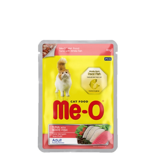 Pate ướt cho mèo cat food Me-o gói 80g - combo 12 gói